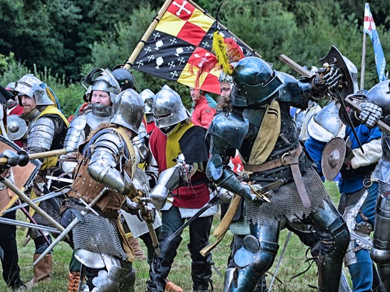 Medieval Heritage Festival re-enactment